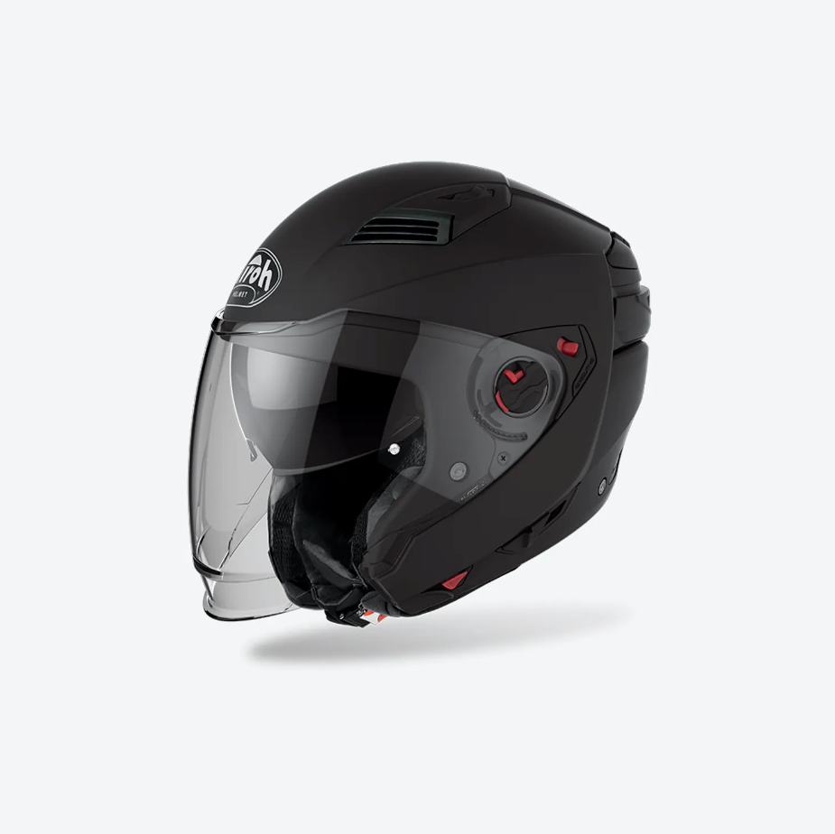 Casco Airoh Helmet Executive Color Black Matt