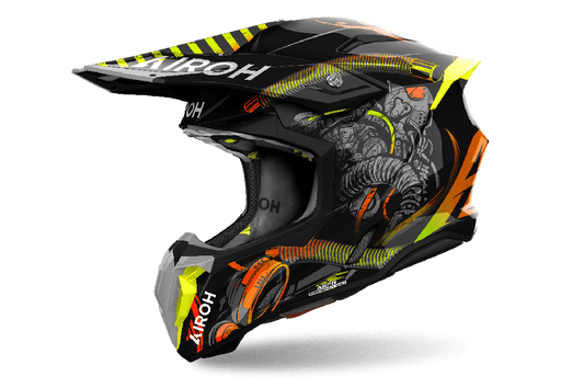 Casco Airoh Helmet Twist 3 Toxic Gloss