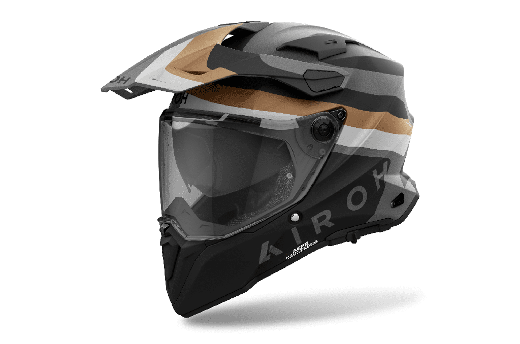 Casco Airoh Helmet Commander 2 Doom Gold Matt