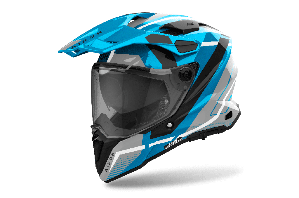 Casco Airoh Helmet Commander 2 Mavick Cerulean