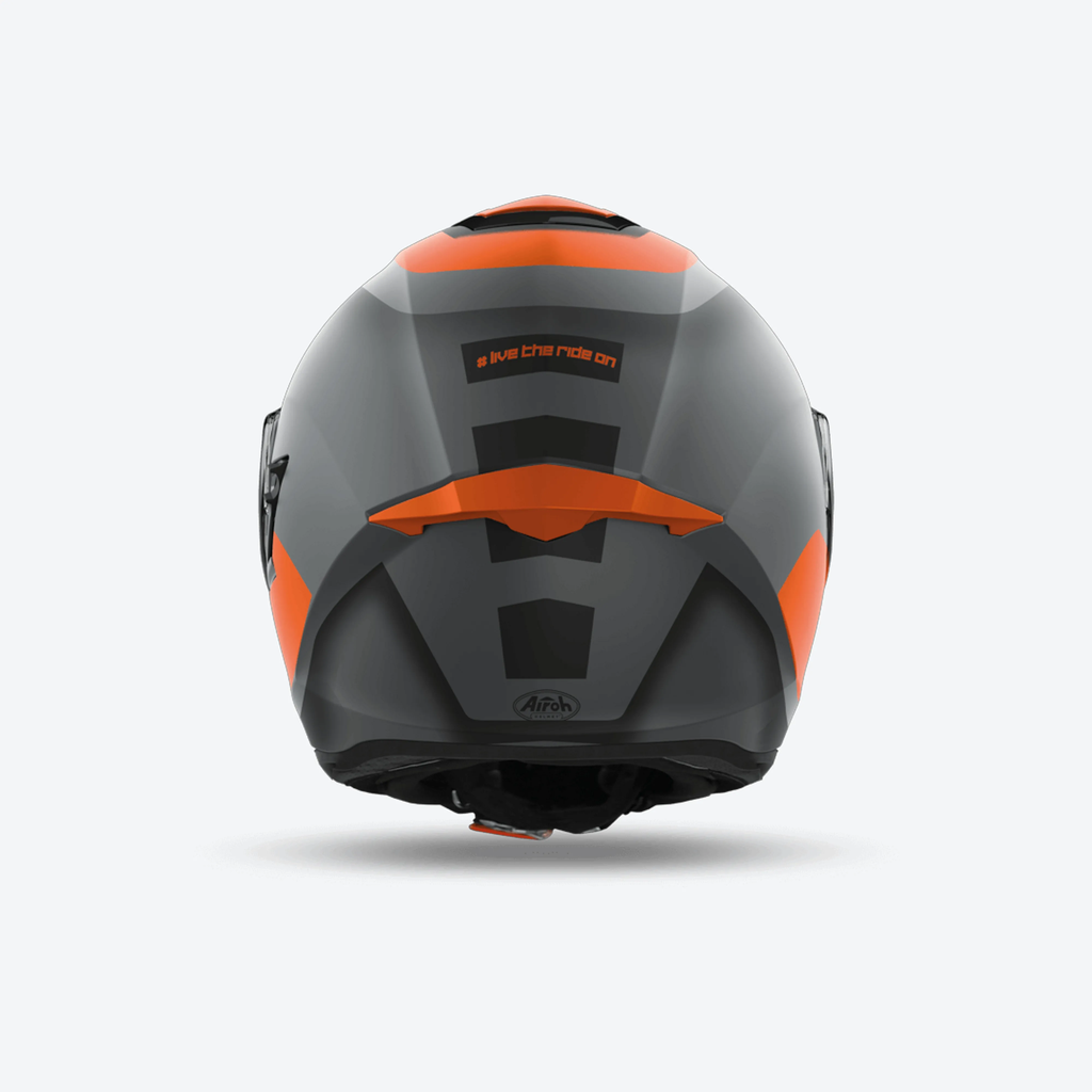 Casco Airoh Helmet St.501 Dock Orange Matt