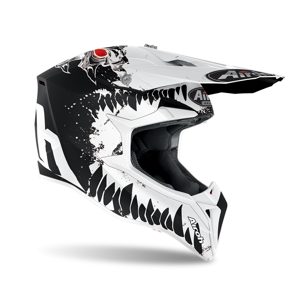 Casco Airoh Helmet Wraap Youth Beast Matt