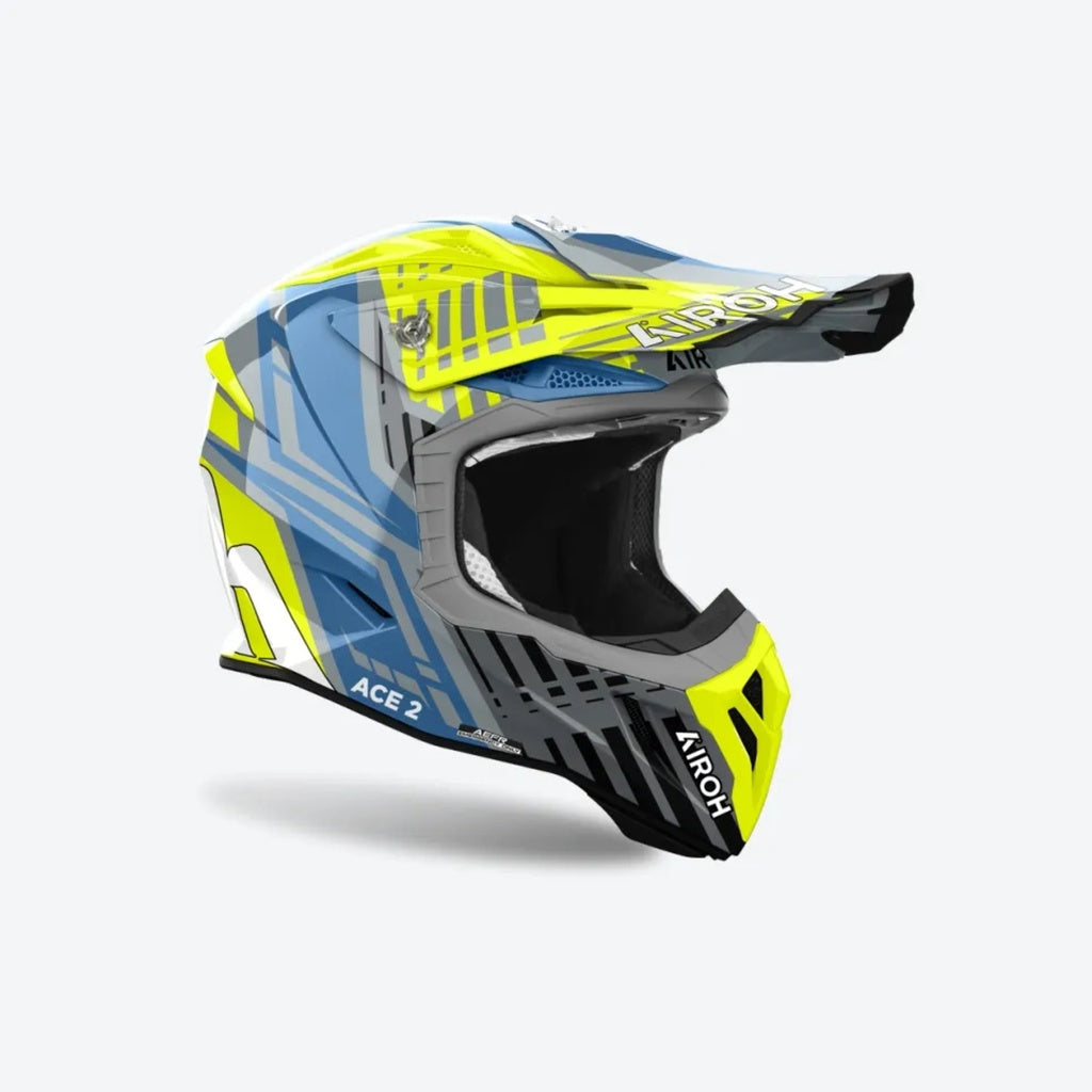 Casco Airoh Helmet Aviator Ace 2 Proud Yellow Gloss