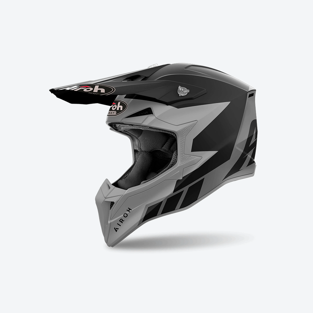 Casco Airoh Helmet Wraaap Reloaded Anthracite Matt