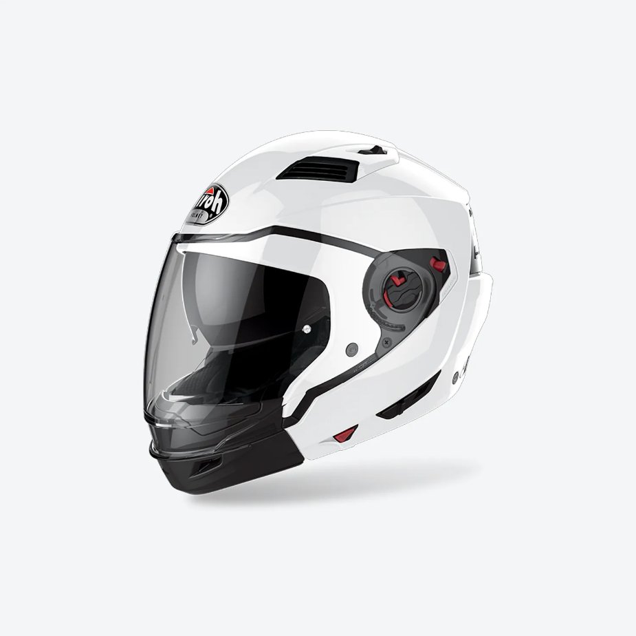 Casco Airoh Helmet Executive Color White Gloss