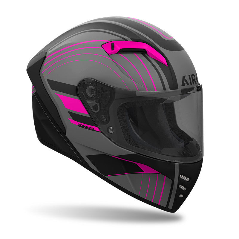 Casco Airoh Helmet Connor Achieve Pink Matt