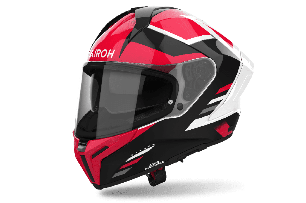 Casco Airoh Helmet Matryx Thron Red Gloss