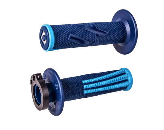 Odi EMIG PRO MX V2 Lock-On Grip - Navy/Lt Blue