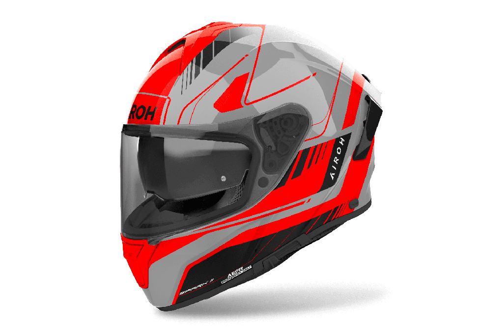 Casco Airoh Helmet Spark 2 Chrono Orange Gloss