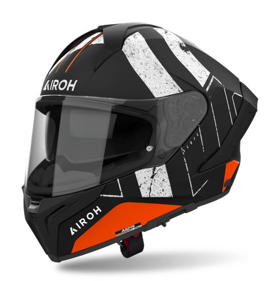 Casco Airoh Helemt Matryx Scope Orange Matt