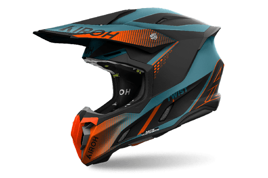 Casco Airoh Helmet Twist 3 Shard Orange Matt