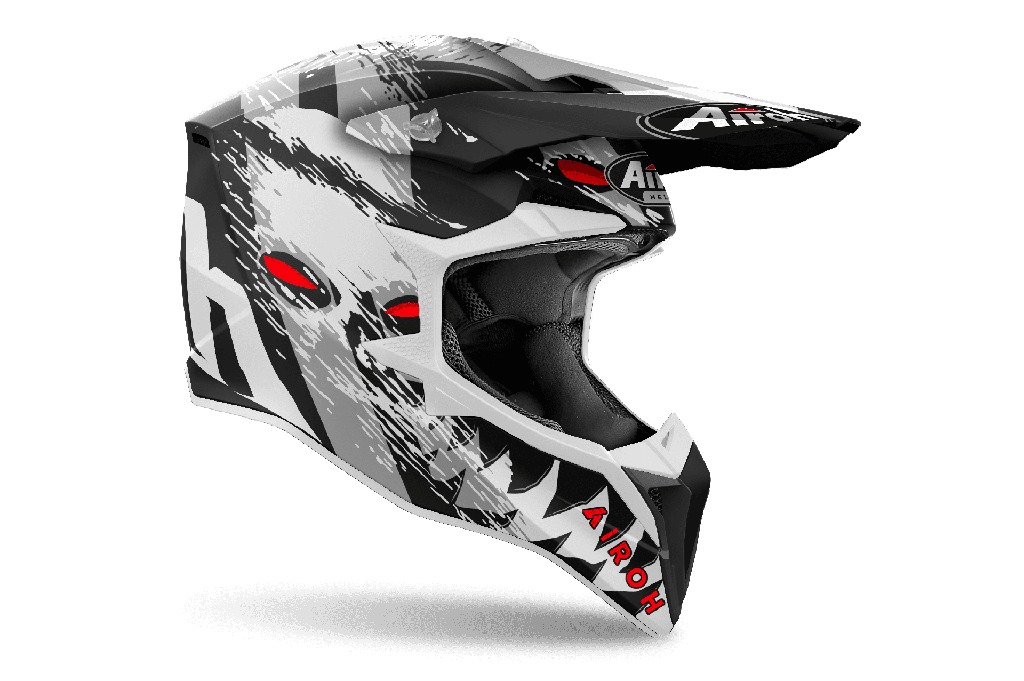 Casco Airoh Helmet Wraaap Demon Matt