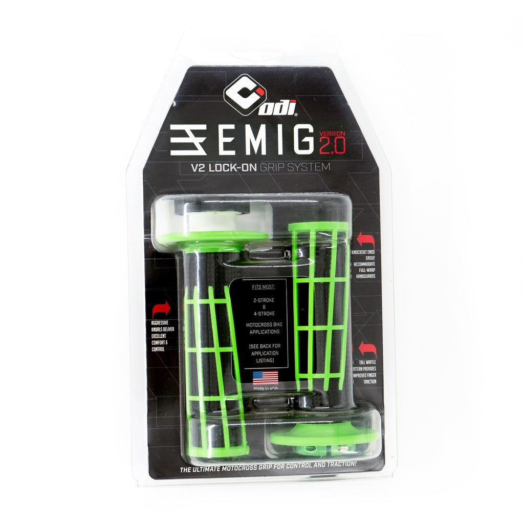 Odi EMIG 2.0 v2 Lock-ON Grip Black/Green