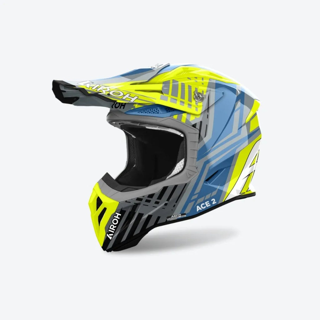 Casco Airoh Helmet Aviator Ace 2 Proud Yellow Gloss