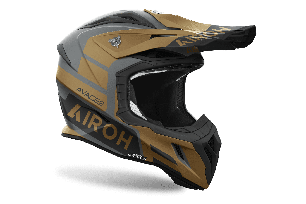 Casco Airoh Helmet Aviator Ace 2 Sake Gold Matt