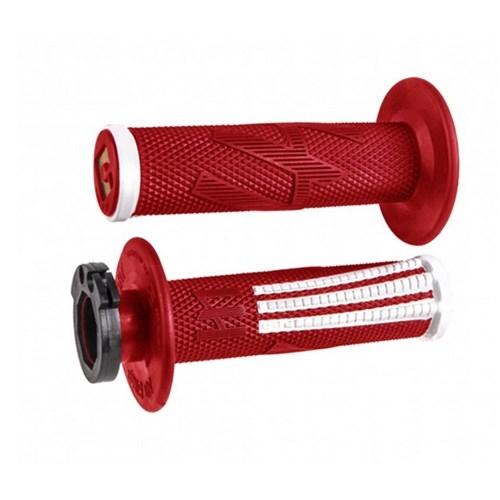 Odi Emig Pro Mx V2 Lock On Red/Wht