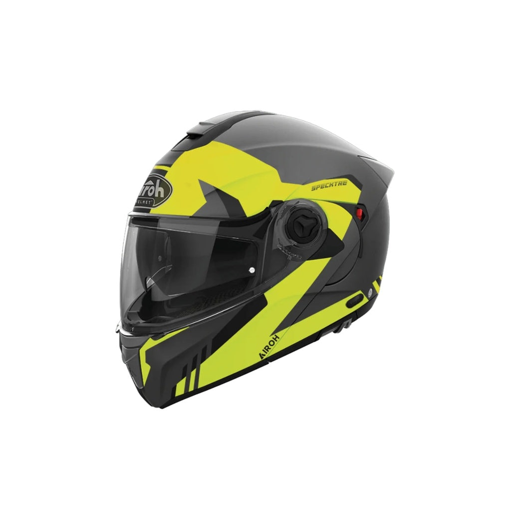 Casco Airoh Helmet Specktre Clever Yellow Matt