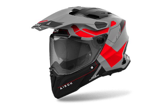 Casco Airoh Helmet Commander 2 Reveal Red Fluo Matt