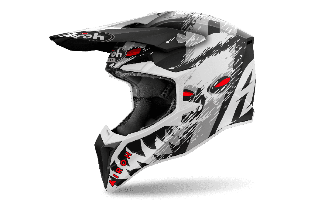 Casco Airoh Helmet Wraaap Demon Matt