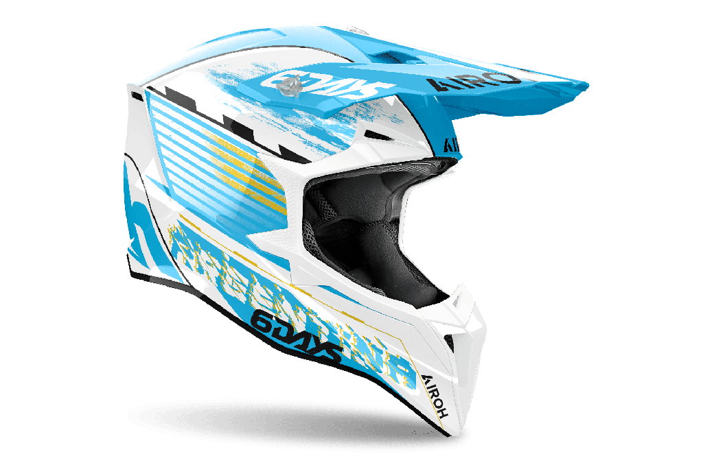 Casco Airoh Helmet Wraaap Six Days Argentina 2023 Gloss