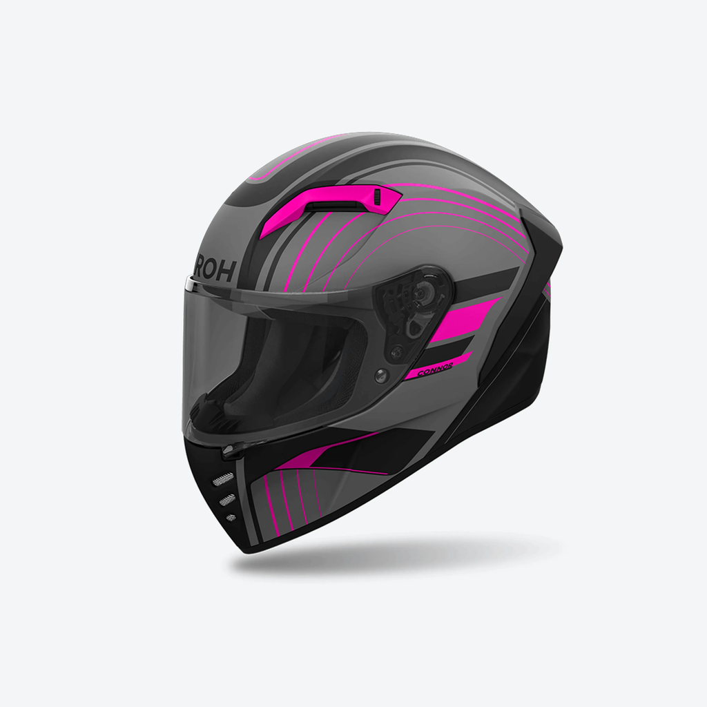 Casco Airoh Helmet Connor Achieve Pink Matt