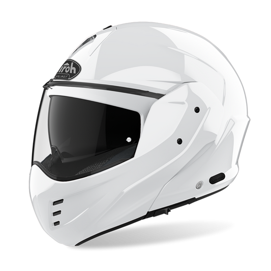 Casco Airoh Helmet Mathisse Color White Gloss