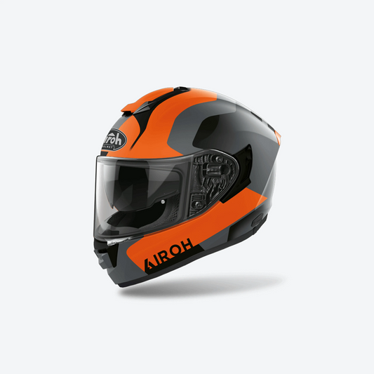 Casco Airoh Helmet St.501 Dock Orange Matt