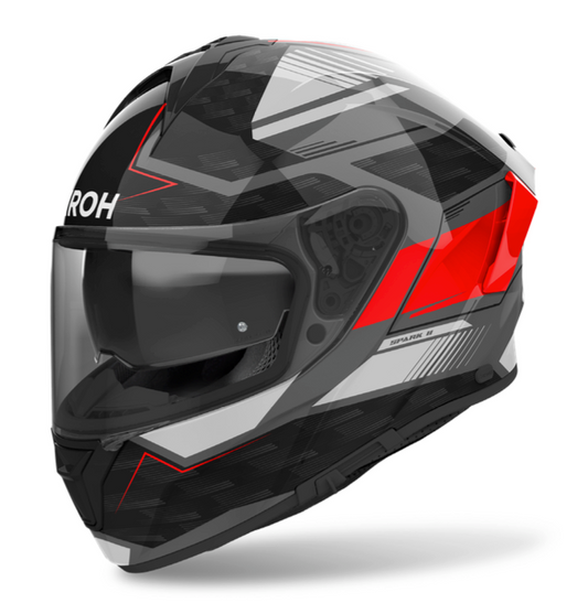 Casco Airoh Helmet Spark 2 Zenith Red Gloss