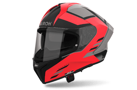 Casco Airoh Helmet Matryx Thron Orange Matt