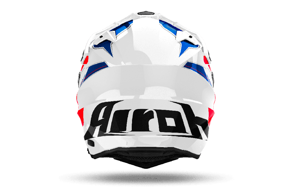 Casco Airoh Helmet Commander 2 Reveal Blue/Red Gloss