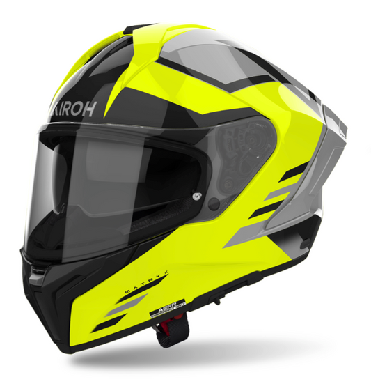 Casco Airoh Helmet Thron Yellow Gloss