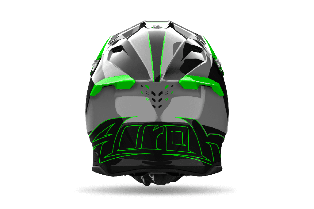 Casco Airoh Helmet Twist 3 Shard Green Gloss