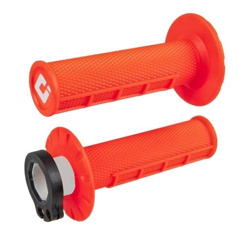 Odi Grips V2 Half Waffle Lock On Orange