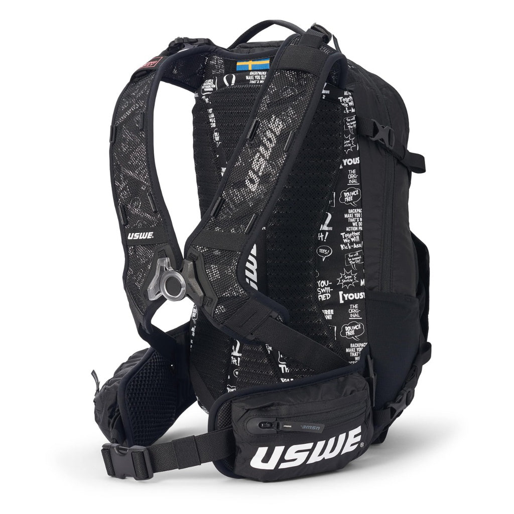 Uswe shred 16 carbon black