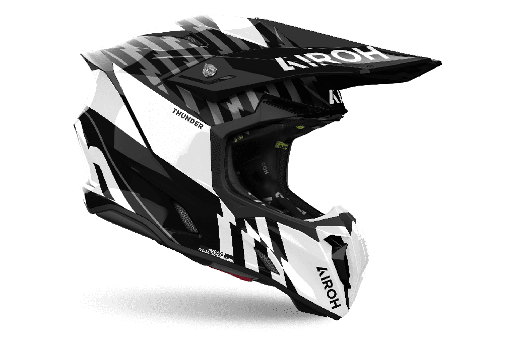 Casco Airoh Helmet Twist 3 Thunder Black/White Gloss