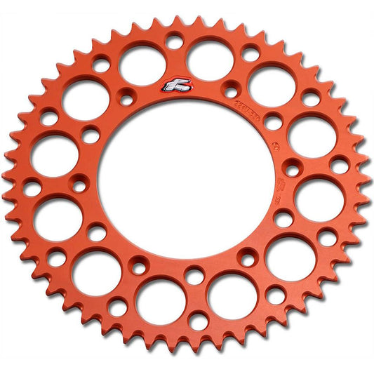 Renthal Rear CW Orange Grvd Pkd KTM Ultralight