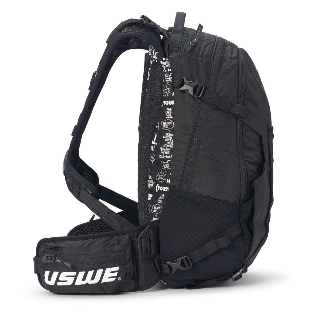 Uswe shred 16 carbon black