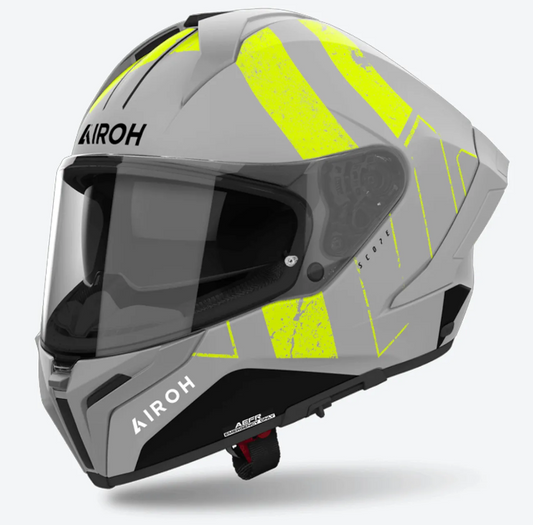 Casco AIROH Helmet Matryx Scope Yellow Matt