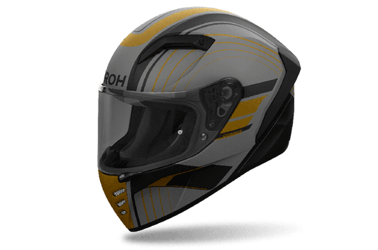 Casco Airoh Helmet Connor Achieve Gold Matt