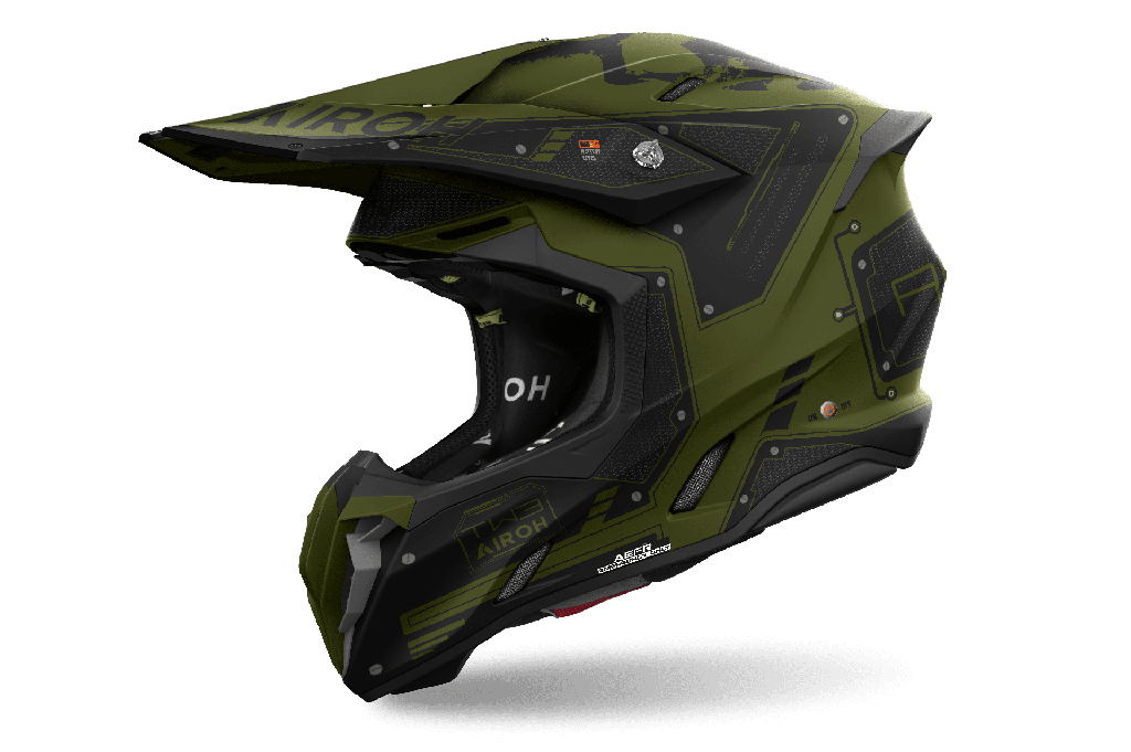 Casco Airoh Helmet Twist 3 Military Matt