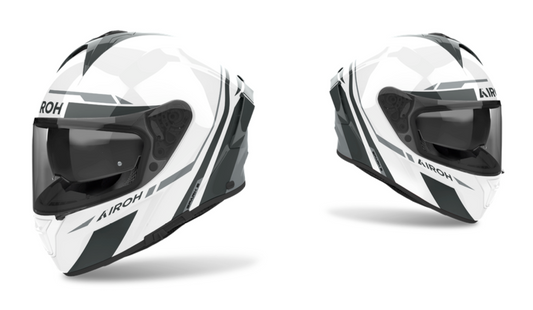 Casco Airoh Helmet Spark 2 Spinner White Gloss