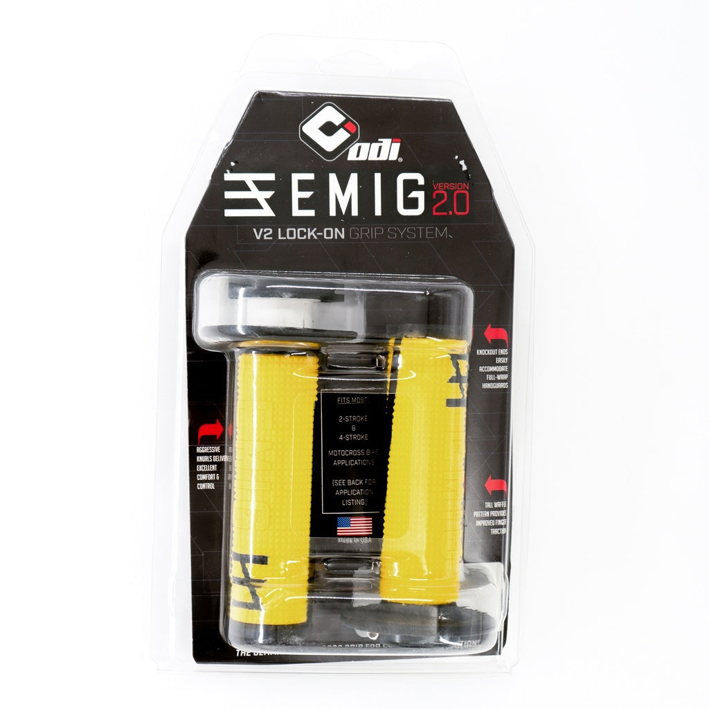 Odi EMIG 2.0 v2 Lock-ON Grip Yellow/Black