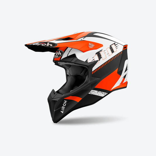 Casco Airoh Helmet Wraaap Feel Orange Matt