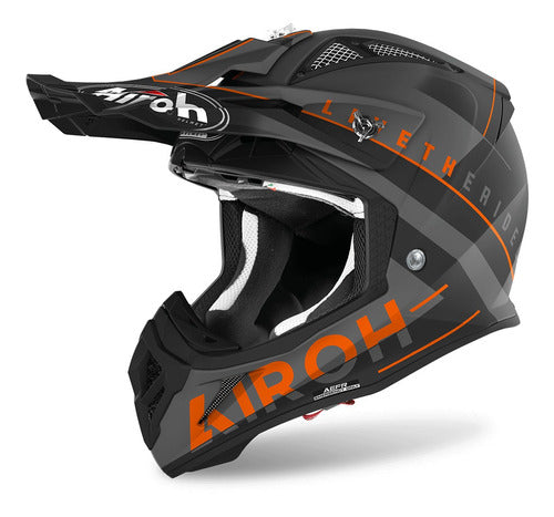 Casco Airoh Helmet Aviator Ace Amaze Orange Matt